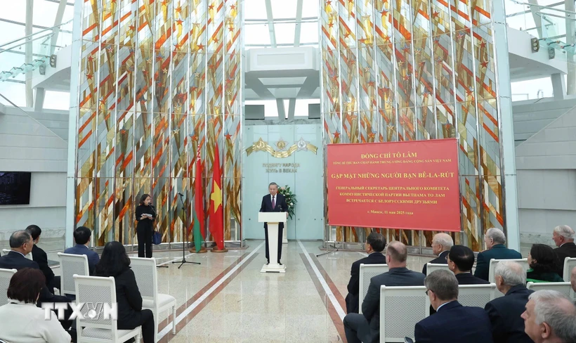 Tổng Bí thư Tô Lâm: Vun đắp tình hữu nghị Việt Nam-Belarus ngày càng bền chặt